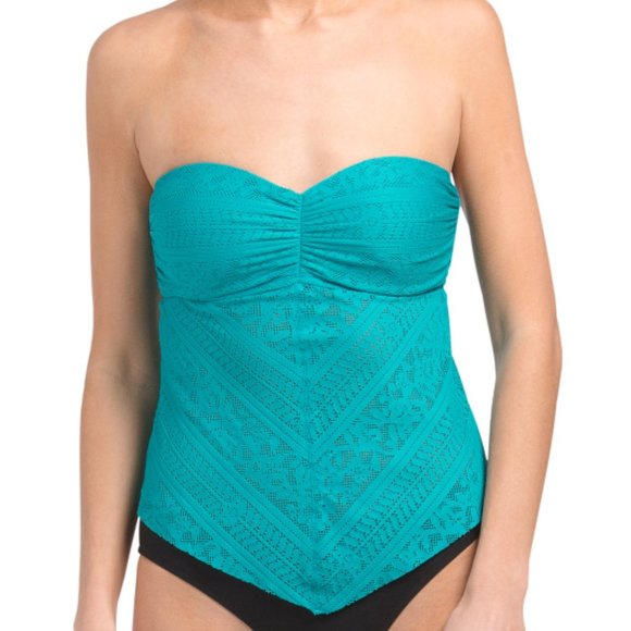 BLEU ROD BEATTIE Fly Away Bandini Top - Size 8 - Picture 1 of 4